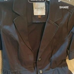 Sonoma short sleeve blazer